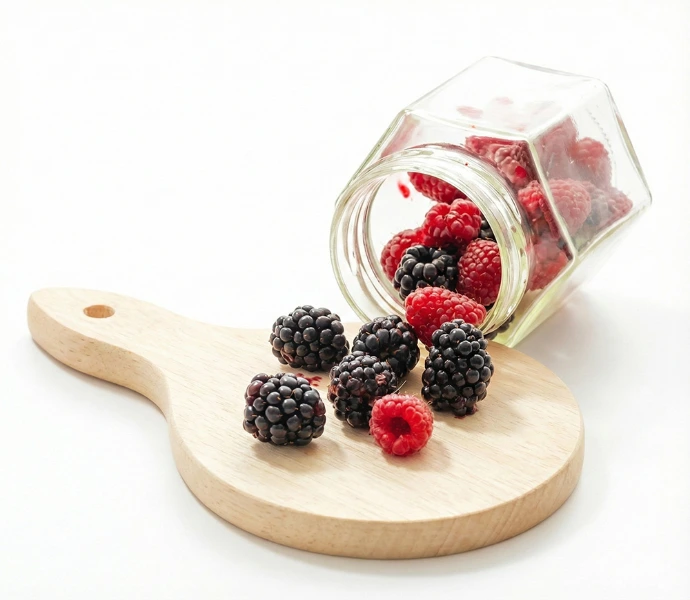 szeder befőttesüvegben